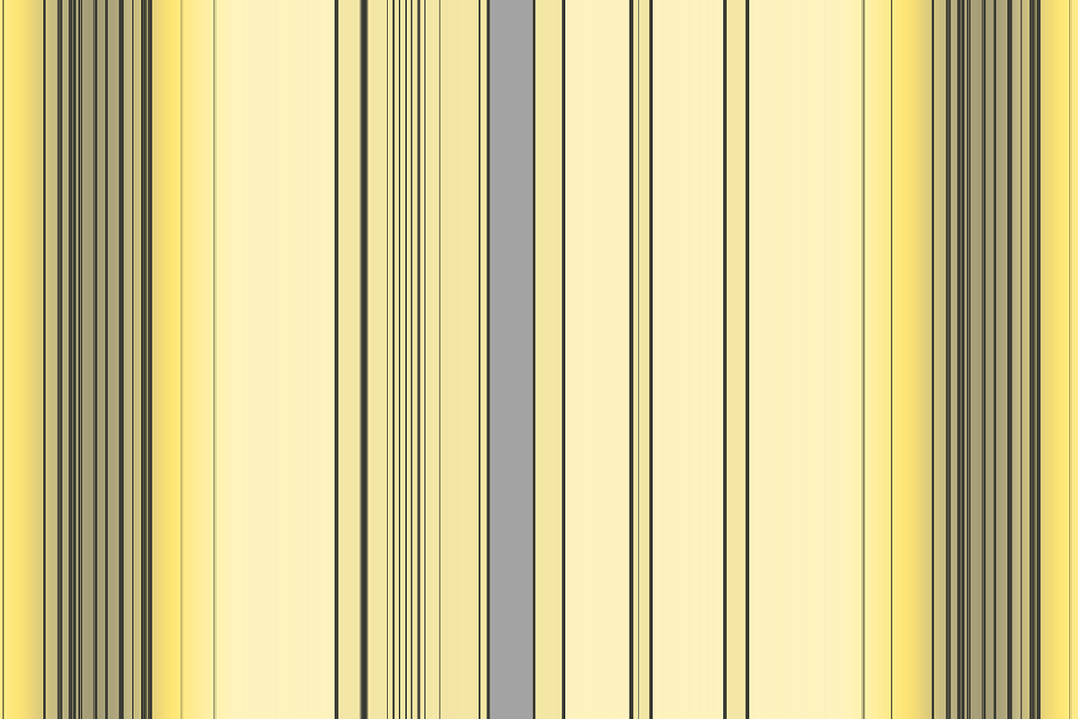 Butter Yellow and Grey Stripe, a Pattern Graphic by Sharon Schwalbe (Photo 6 of 6)
