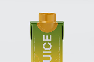 250ml Matte Juice Carton Package