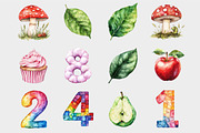 Very Hungry Caterpillar Clipart, a Seasonal Illustration by Design Market (Thumbnail 4 of 5)