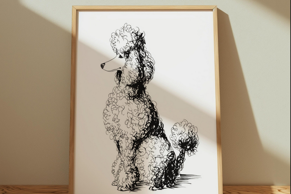 Black Dress Wall Art Collection, an Illustration by PrintablesByFranklyn (Photo 3 of 10)
