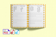 Letter Tracing Workbook for Ages 2-4, a Stationery Template by Graphic Template (Thumbnail 3 of 3)