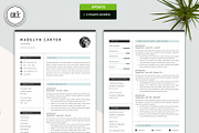 Creative Resume CV Template for Word, a Resume Template by GResume (Thumbnail 3 of 6)