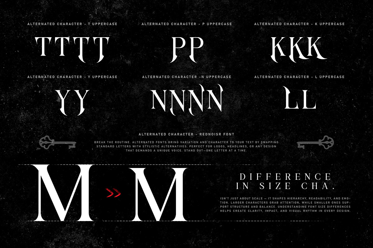 Rednoisr - Elegant Fantasy Serif, a Serif Font by Typia Nesia (Photo 4 of 13)