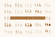 Toilet Symbol, an Object Illustration by Anna (Thumbnail 1 of 6)