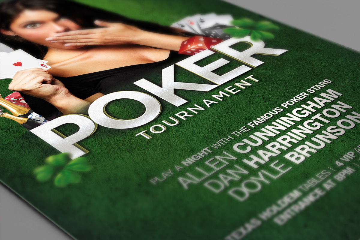 Poker - Flyer Template, a Flyer Template by Foos (Photo 2 of 4)