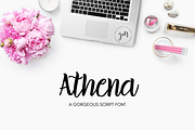 Athena | Gorgeous Script Font, a Script Font by Graceful Market (Thumbnail 1 of 3)
