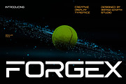 Forgex – Futuristic Display Font, a Sans Serif Font by Brand Earth (Thumbnail 1 of 7)