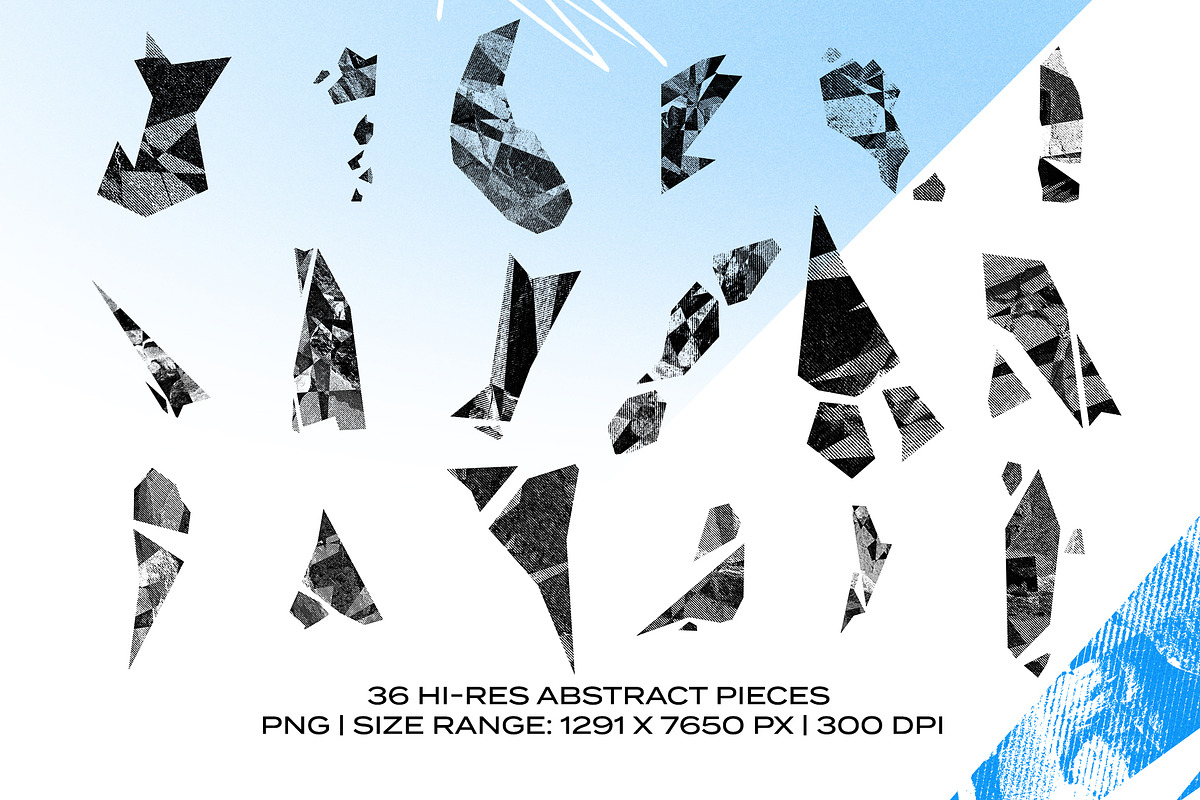 Edge Texture Collection, a Texture Graphic by The Fake PNG (Photo 5 of 7)