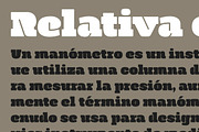 Manometer, a Slab Serif Font by fontador (Thumbnail 8 of 8)