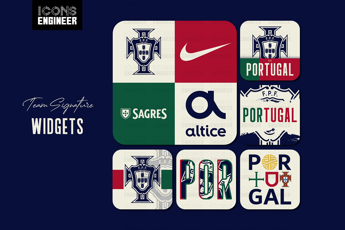 Portugal Theme Pack | Away Kit, an Icon by IconsEngineer (Photo 3 of 11)
