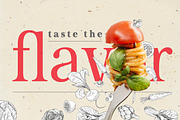Goodfood Font Family, a Serif Font by MaGo (Thumbnail 3 of 7)