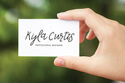 Hudleton  Typeface, a Script Font by Face Lab (Thumbnail 3 of 5)