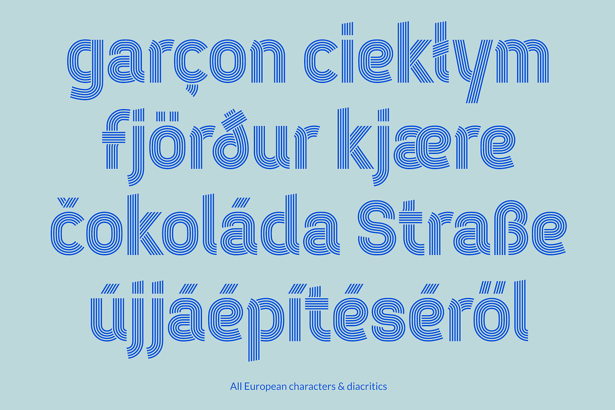 Ridge 5, a Font by Studio Dot by dot (Photo 6 of 10)