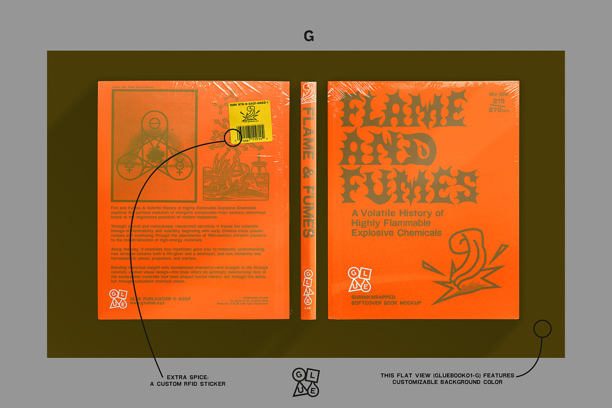 Wrapped Softcover Book Mockup Bundle, a Books & Magazine Mockup by Glue Lab (Photo 7 of 7)