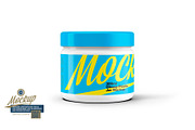 300ml Glossy Plastic Jar Mockup, a Packaging Mockup by Reformer Mockup (Thumbnail 3 of 6)