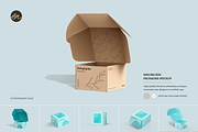Mailing Box Packaging Mockups, a Cups & Container Mockup by shaikerintu (Thumbnail 1 of 10)