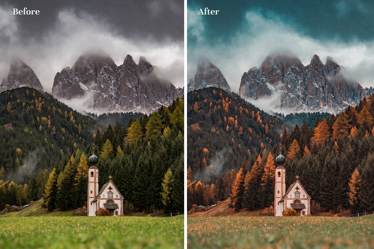 Fall Presets 2019 - Lightroom Preset, an Action Add-On by Maple Visuals (Photo 4 of 10)