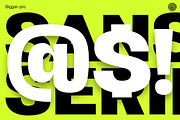 Biggan Pro, a Sans Serif Font by artism_design (Thumbnail 3 of 9)