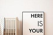 10 Mockups children's room, a Print Template by FilL239 (Thumbnail 6 of 10)