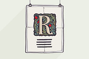 Illuminated Initials font family, a Blackletter Font by kaer_shop (Thumbnail 8 of 10)