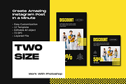 Lumixe Streetwear Instagram Template, a Social Media Template by Shinra Labs (Thumbnail 4 of 5)