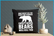 Doesn’t Kill You Bear Humor Sarcasti, a Graphic by Creativeusart (Thumbnail 4 of 4)