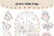 Christmas Doodles Bundle, a Seasonal Illustration by An Design (Thumbnail 2 of 10)