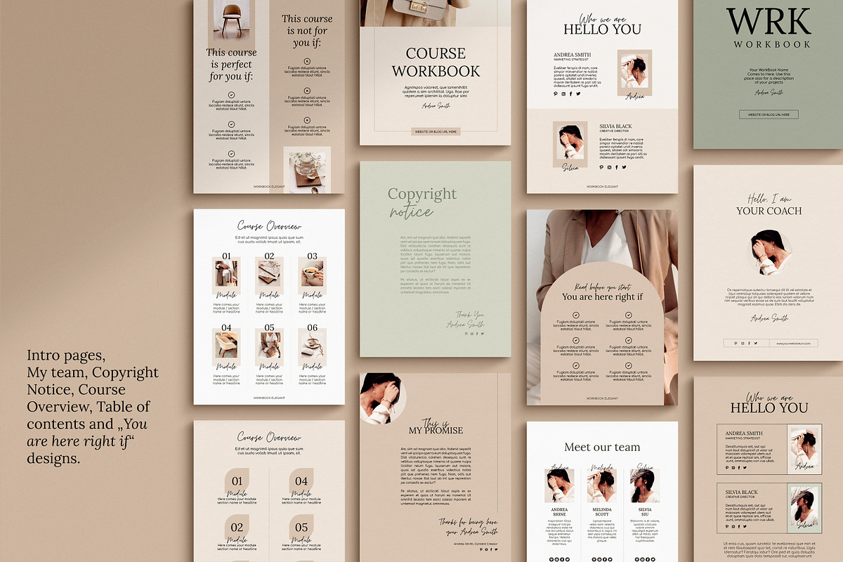 WorkBook Elegant for Course Creators, a Magazine Template by Mirazz (Photo 11 of 26)