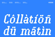 CS Bedford Pixel, a Slab Serif Font by Craft Supply Co. (Thumbnail 5 of 8)