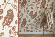 Linocut Animals rustic patterns, an Animal Illustration by Carpet Tapete Pretzel (Thumbnail 5 of 17)