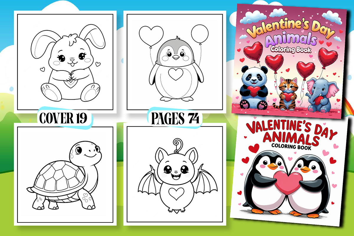 Valentine's Day Animals Coloring, an Arts & Entertainment Photo by Wow Magic (Photo 3 of 3)
