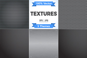 Grunge Metal Textures, a Decorative Illustration by TAlex