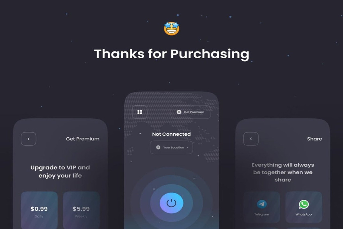 VPNECT - VPN UI KIT, an UI Kit Template by Lumina_ui_ux202 (Photo 6 of 6)