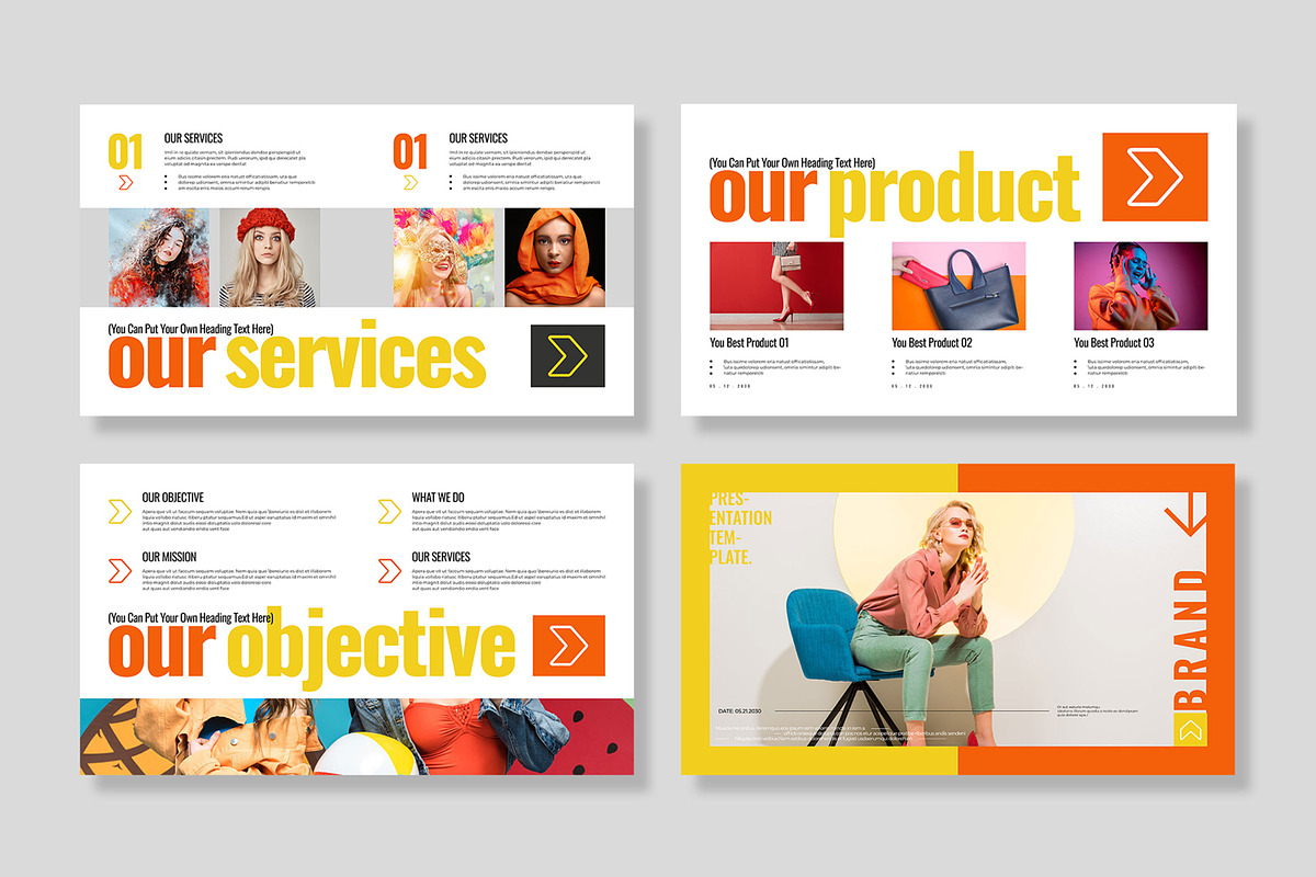 Brand Proposal Presentation Template, a Presentation Template by MightyDesign (Photo 4 of 8)