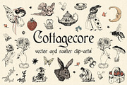 Cottagecore Bundle, an Object Graphic by Annie Konst (Thumbnail 1 of 18)