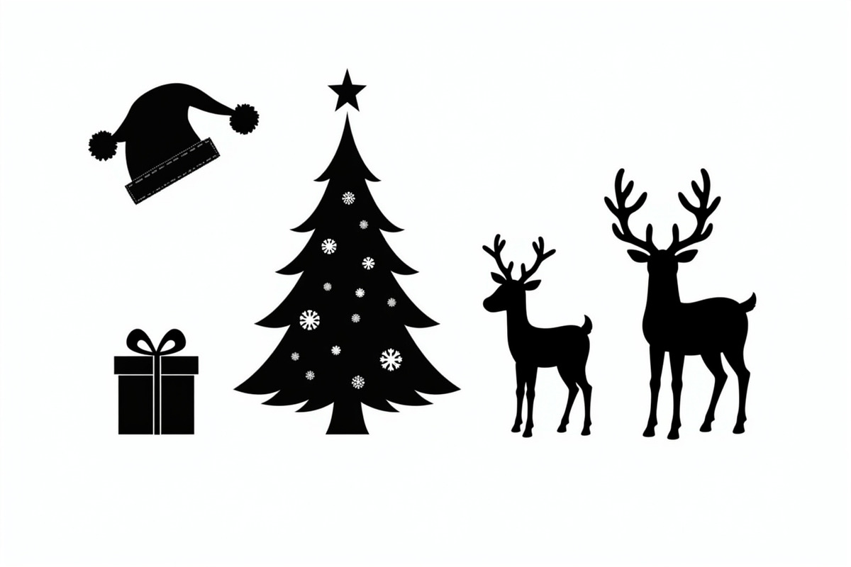 Christmas Laser Cut Ornament Bundle, a Graphic by Designer_Momina (Photo 7 of 14)