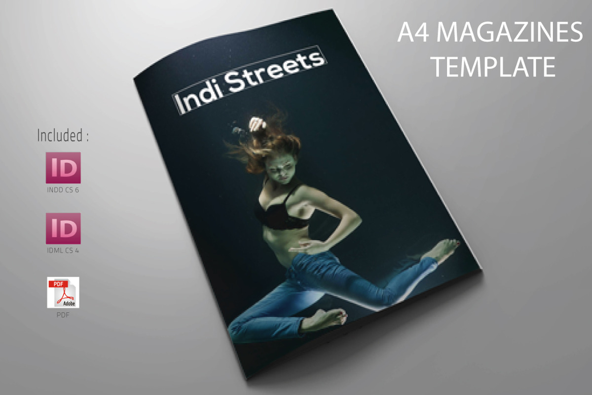 A4 Indi Streets Magazines, a Magazine Template by marone (Photo 1 of 6)