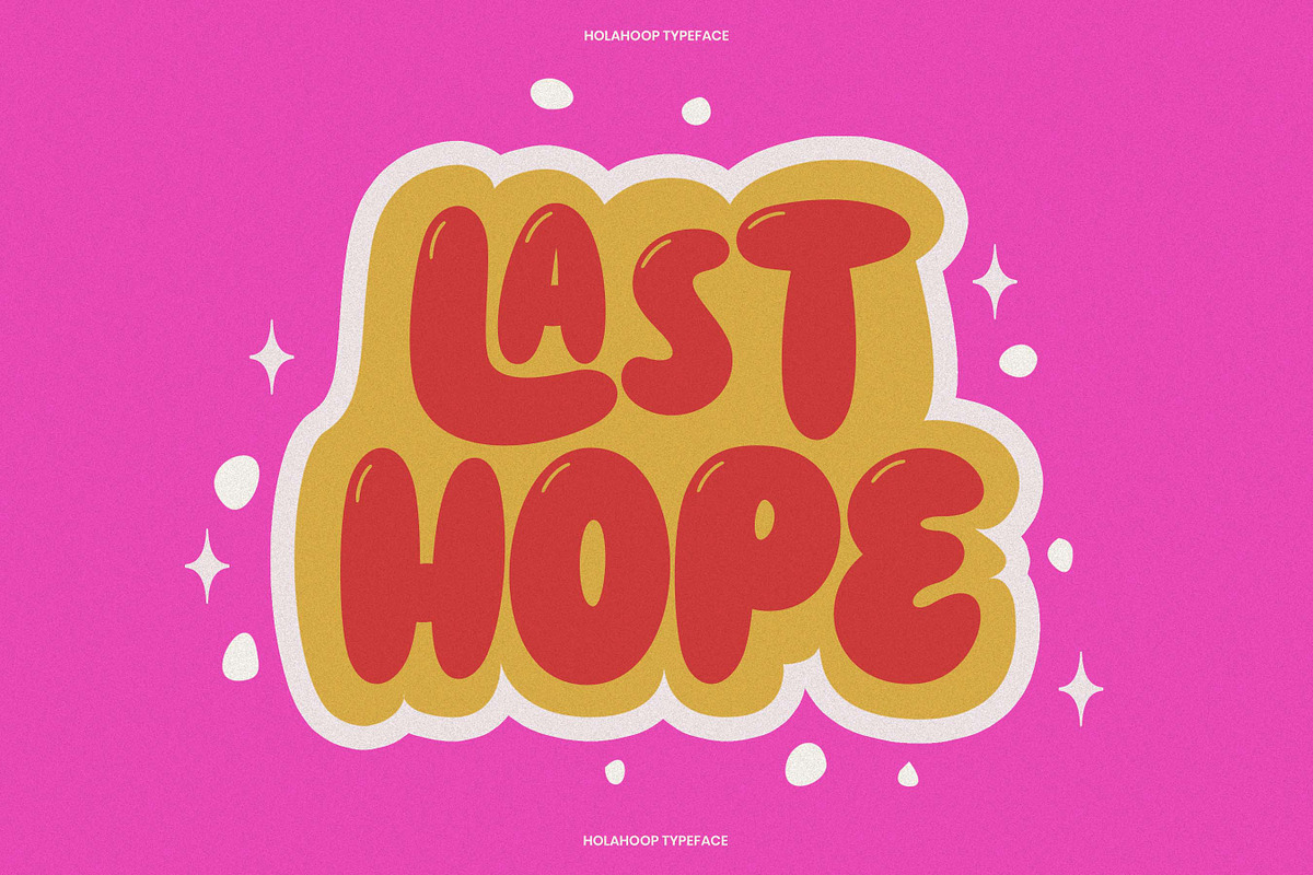 Holahoop - Playful Font, a Font by Flawless And Co (Photo 2 of 10)