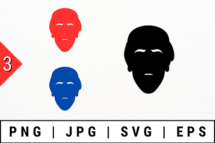 Minimalist Face Icon