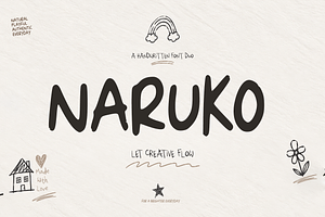 Naruko a playful handwritten