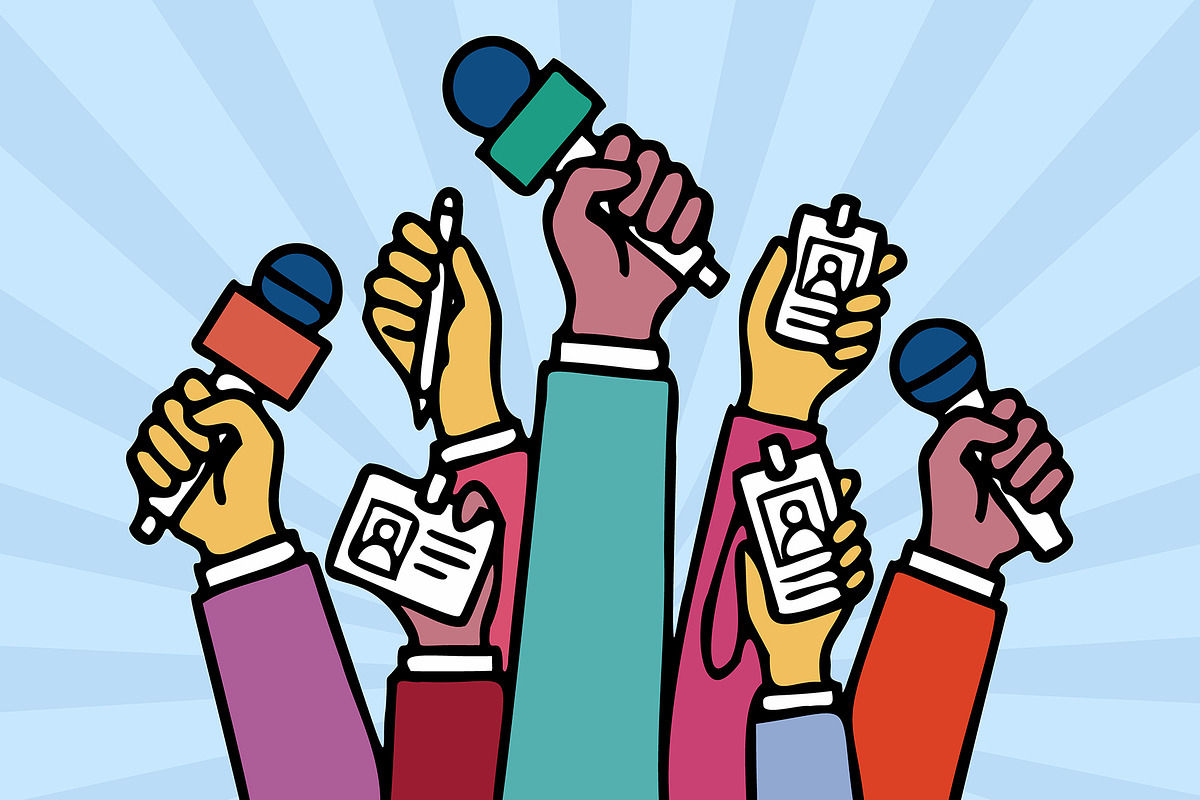 World Press Freedom Day Illustration, an Object Graphic by nandinigraphics (Photo 1 of 3)