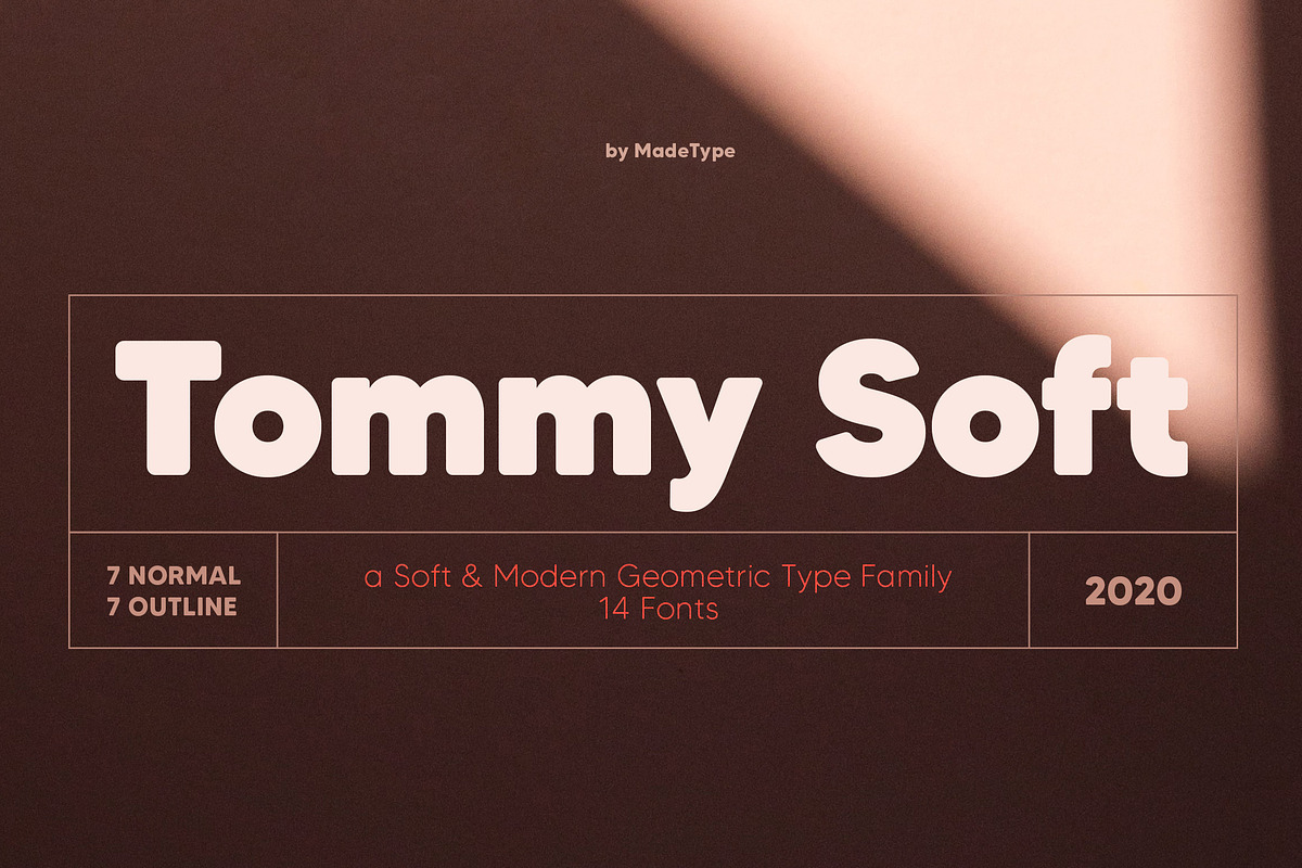 MADE Tommy Soft, a Sans Serif Font by MadeType (Photo 1 of 18)
