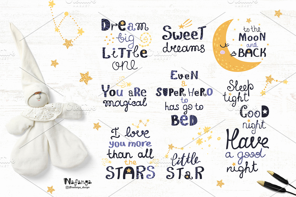 Sweet dreams baby, a Graphic by Nafanya (Photo 7 of 11)