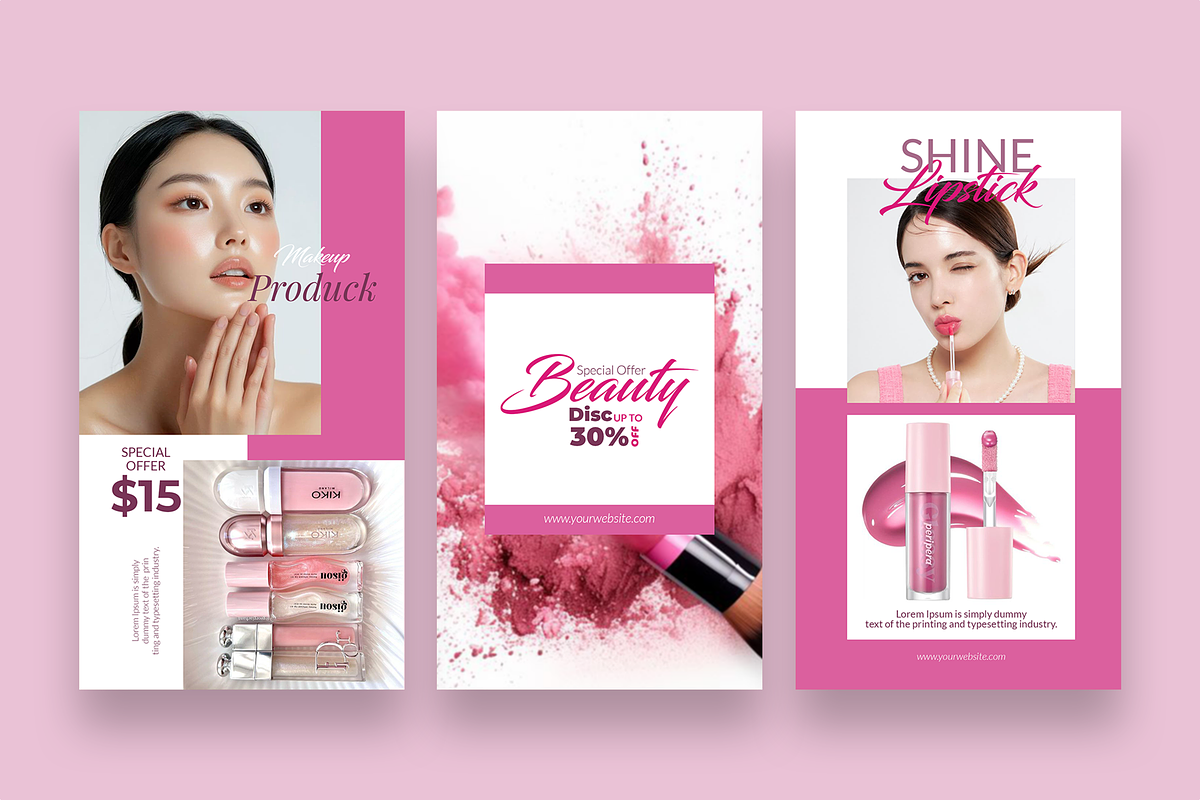 Beauty - Instagram Story Template, a Social Media Template by UnicodeID (Photo 2 of 4)
