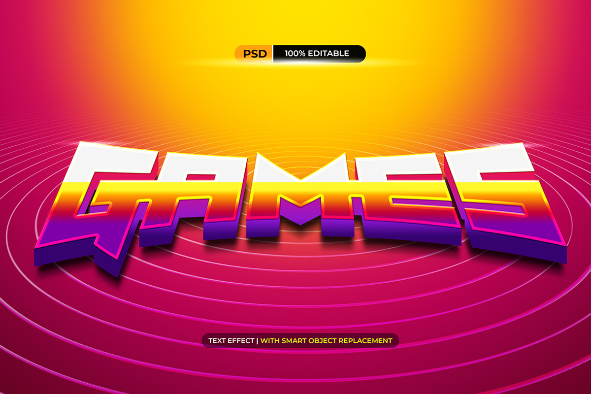PSD Text Effect - Gaming Style, a Layer Style Add-On by Modaldesain (Photo 4 of 4)
