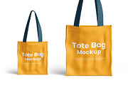 Tote Bag Mockup, an Apparel Mockup by Designbuys (Thumbnail 3 of 3)