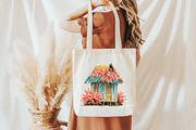 Watercolor tropical Summer clipart, an Illustration by Designworld (Thumbnail 7 of 8)