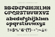 GROWVOKIA | Groovy Display, a Serif Font by Pentagonistudio (Thumbnail 8 of 10)