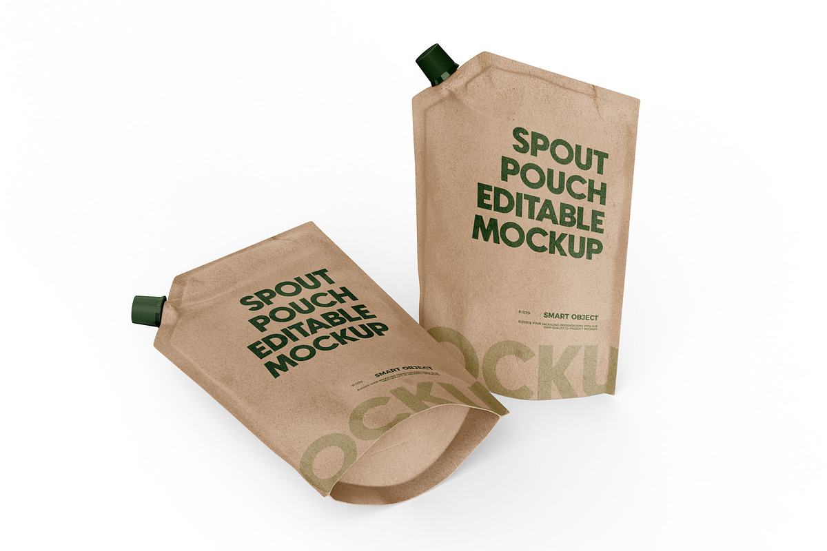 Standup Spout Pouch Mockup, a Packaging Mockup by Ram Studio LLC (Photo 15 of 17)
