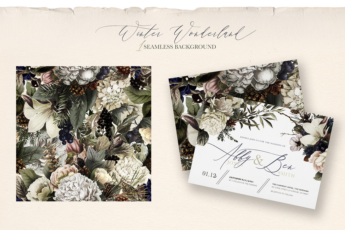 Winter Wonderland Floral Bouquets, an Illustration by Eclectic Anthology (Photo 10 of 10)